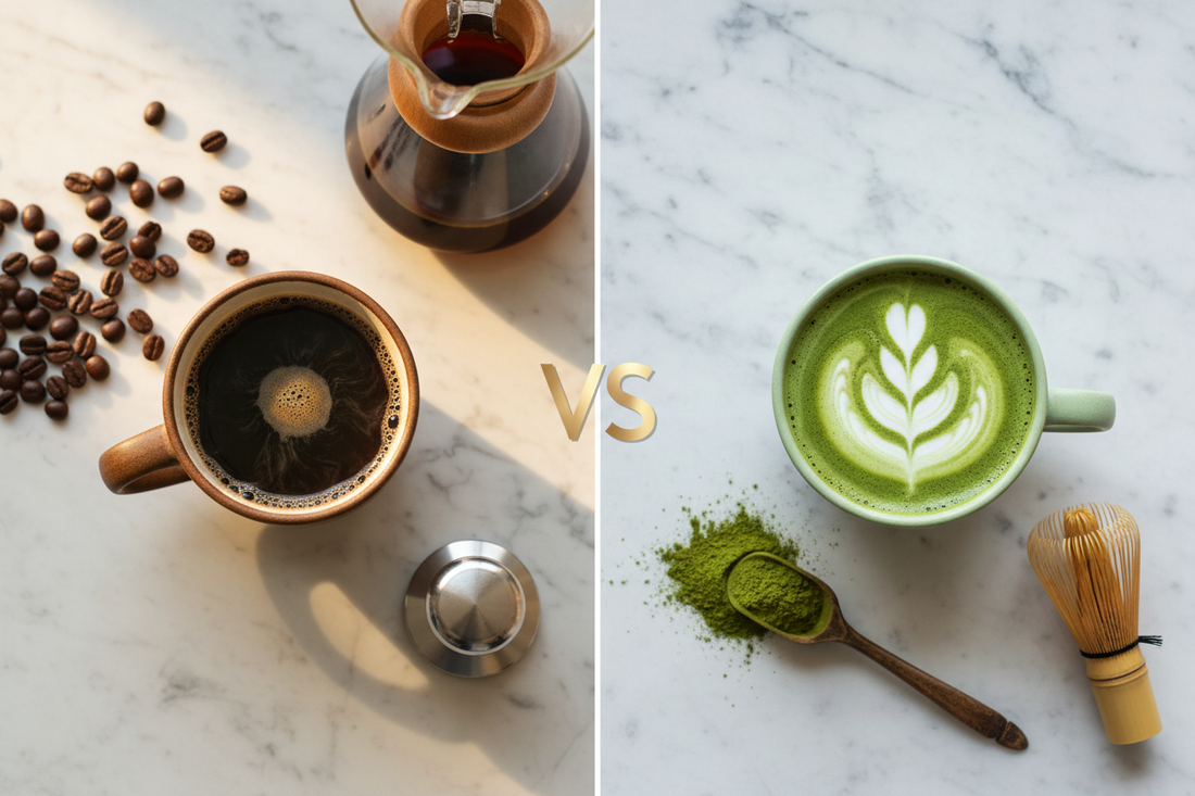 coffee vs matcha—which is better for your skin