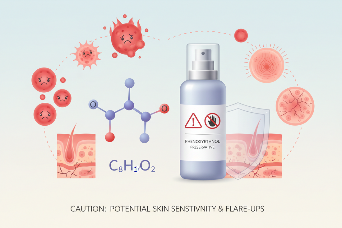 Phenoxyethanol and eczema