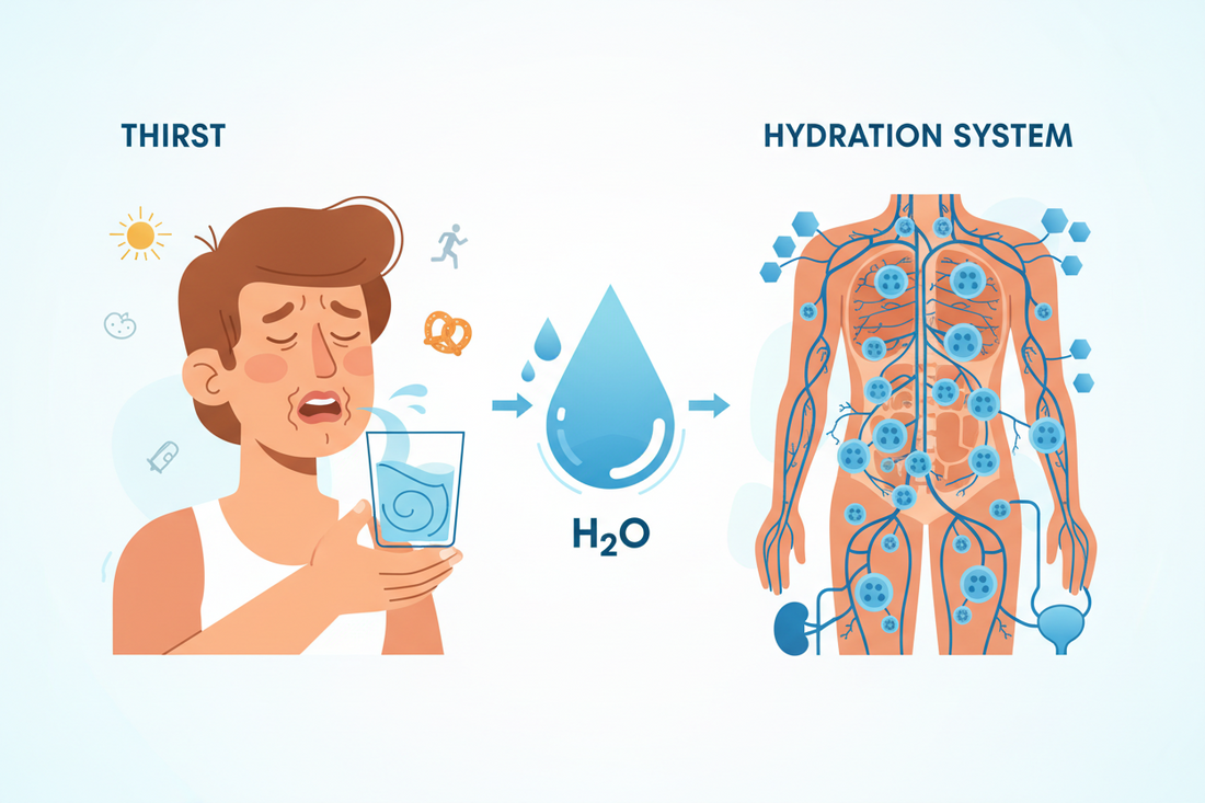 Eczema and thirst