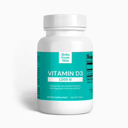 Vitamin D3 for Eczema 2,000 IU Extra Strength