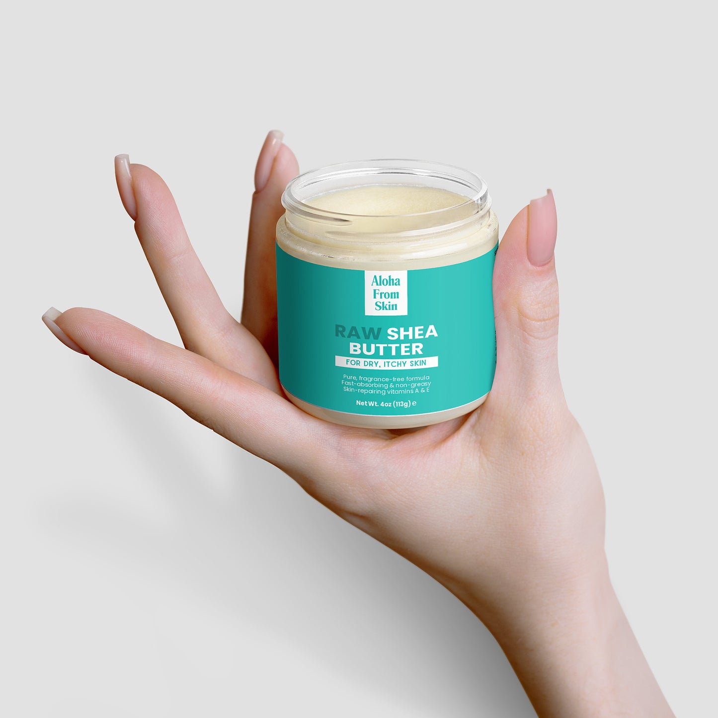 Organic Shea Butter For Eczema, Natural Skin Moisturizer, 100% Pure, Raw and Unrefined, Fragrance-Free
