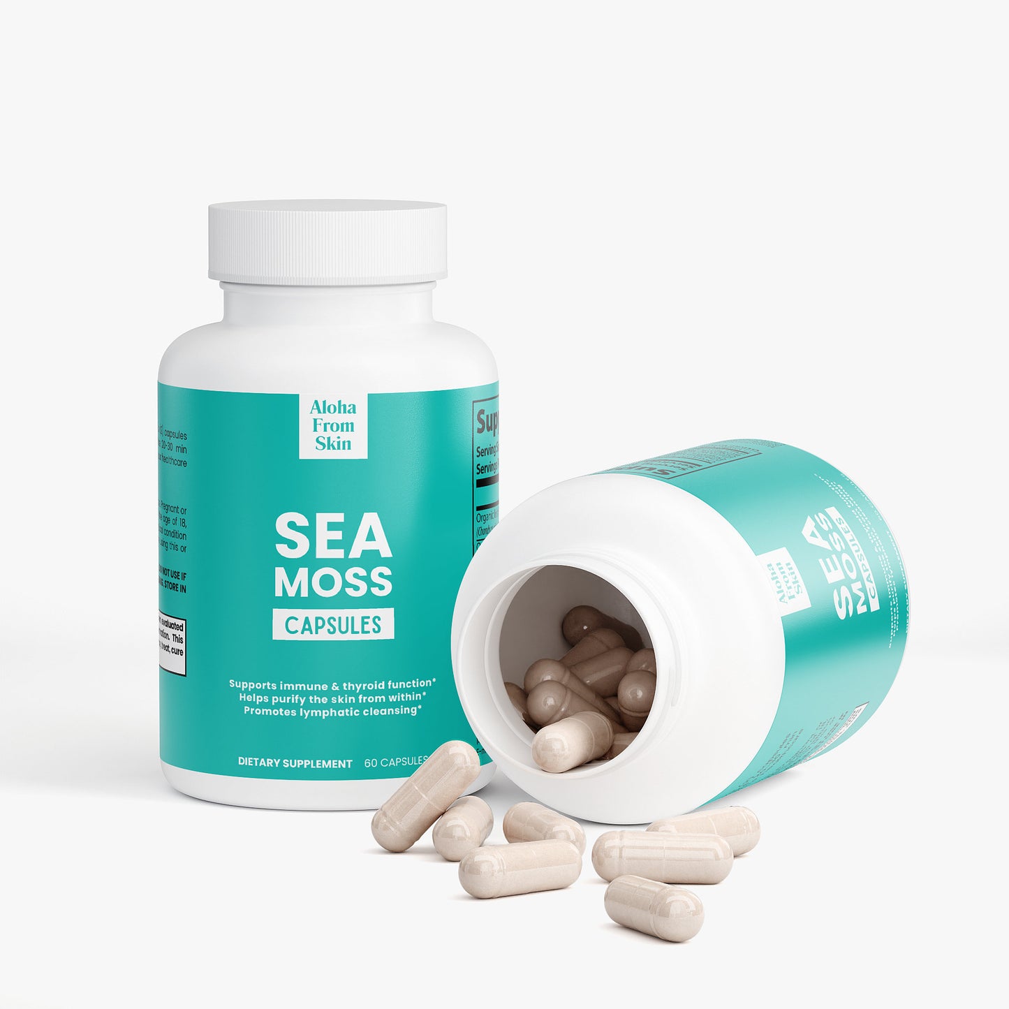 Sea Moss Complex – Immune, Thyroid and Skin Detox Support | 100% Organic, Non-GMO