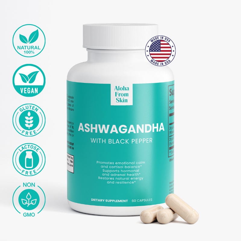 Ashwagandha – Adaptogenic Support for Stress, Hormones & Energy | 100% Organic