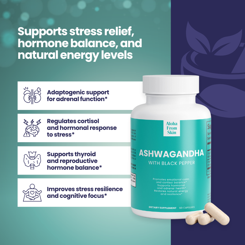 Ashwagandha – Adaptogenic Support for Stress, Hormones & Energy | 100% Organic