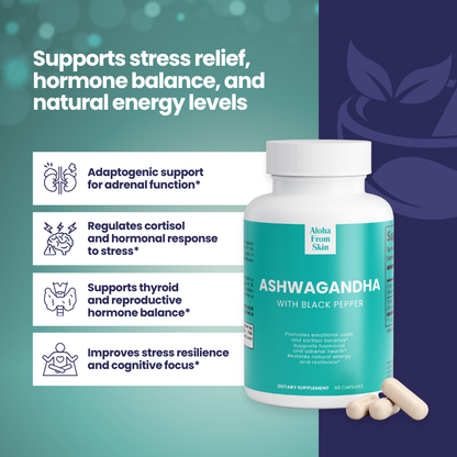 Ashwagandha – Adaptogenic Support for Stress, Hormones & Energy | 100% Organic