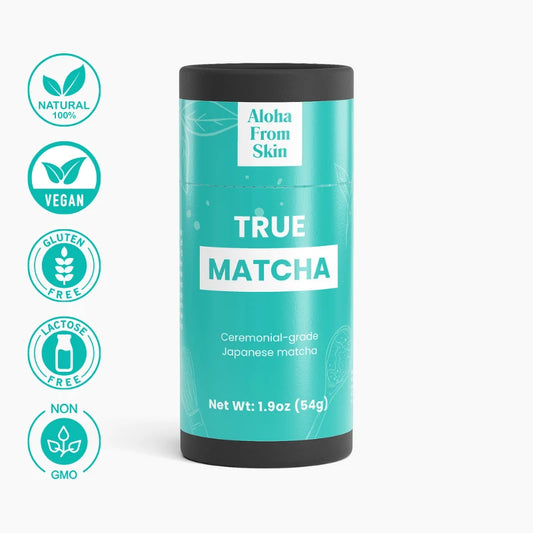 True Matcha – Ceremonial Japanese Green Tea Powder for Calm Energy & Focus