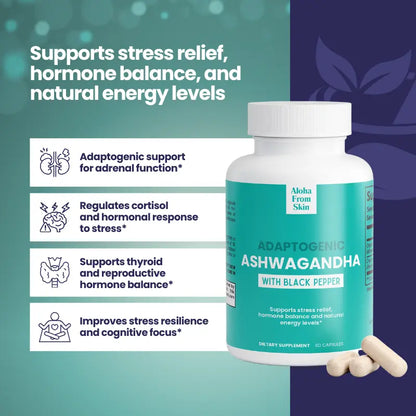 Ashwagandha – Adaptogenic Support for Stress, Hormones & Energy