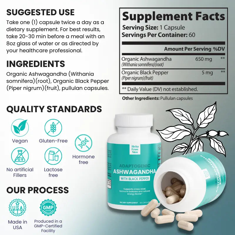 Ashwagandha – Adaptogenic Support for Stress, Hormones & Energy