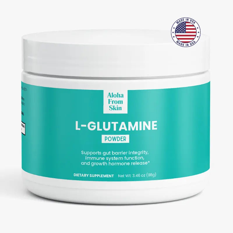 L-Glutamine Powder - Gut Barrier and Eczema Support - Premium Quality, Unflavored