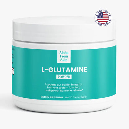 L-Glutamine Powder - Gut Barrier and Eczema Support - Premium Quality, Unflavored