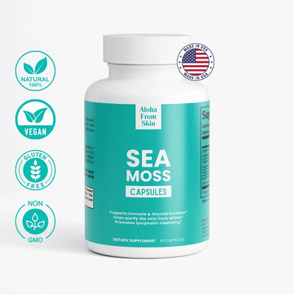 Sea Moss Complex – Immune, Thyroid and Skin Detox Support | 100% Organic, Non-GMO